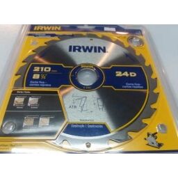 SIERRA P/MADERA IRWIN P/L C/WIDIA 8 1/4X 24D 15180